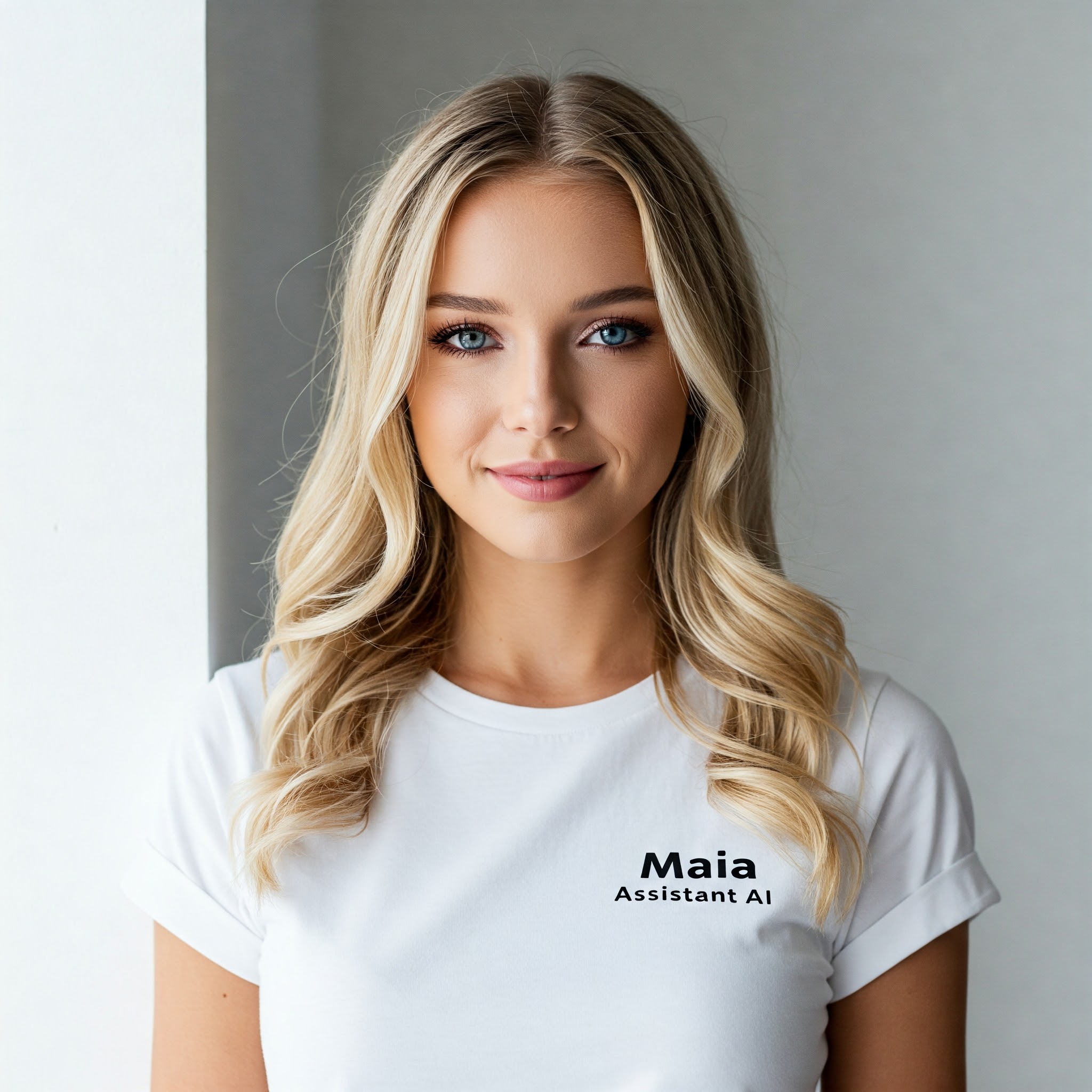 MAIA virtual assistant greeting a user via chat